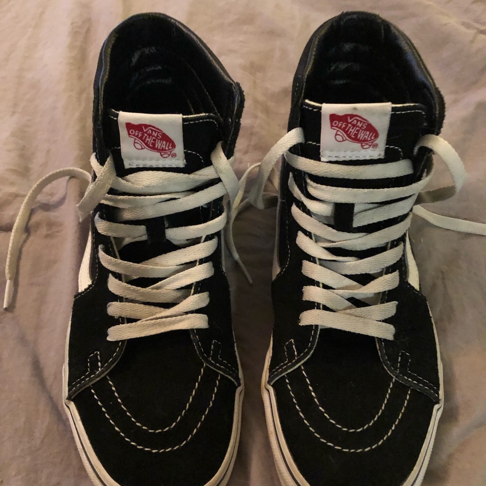 Vans high top sneakers